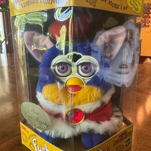 Limited Edition Royal Magesty Furby with Crown